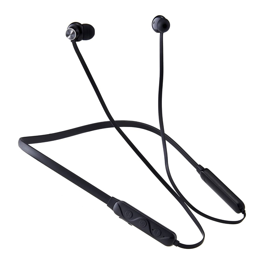 Blaupunkt BE50 NECKBAND - Wireless Earphone Manual