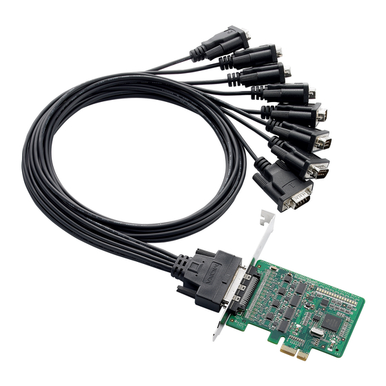 Moxa Technologies PCI Express Board User Manual