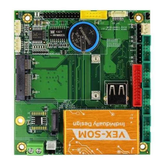 User Manuals: Icop VEX-6254 PC/104 SBC