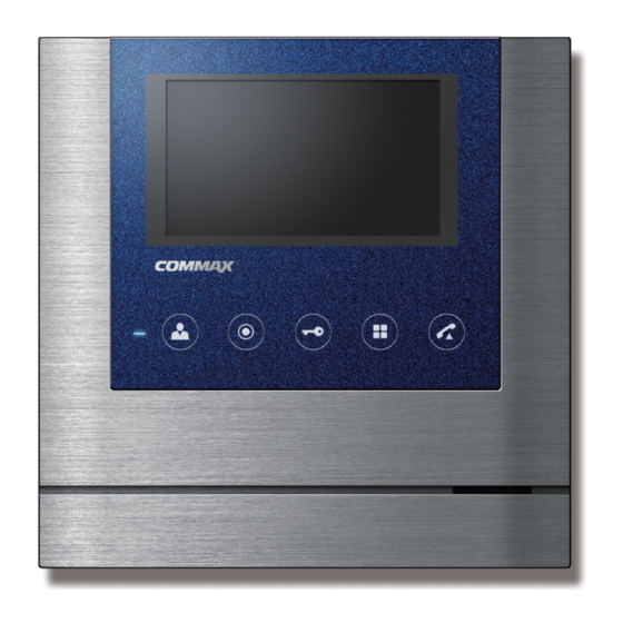 Commax CDV-43M User Manual