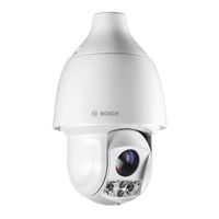 Bosch AUTODOME IP 5000 IR Quick Installation Manual