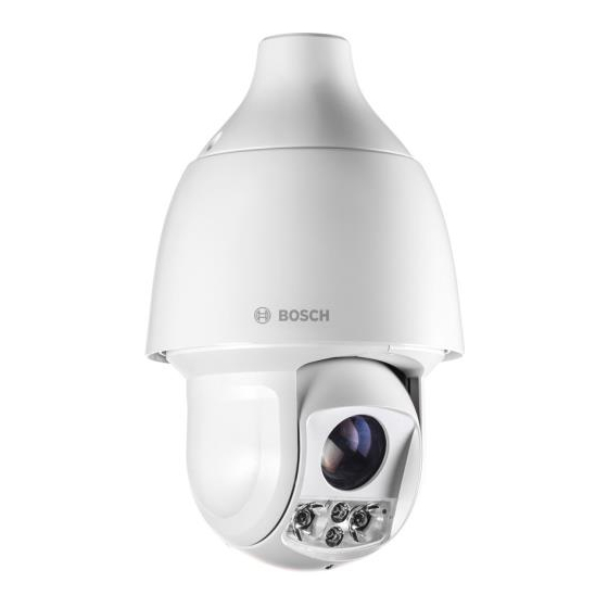 Bosch AUTODOME IP 5000 IR Quick Installation Manual