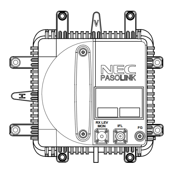 NEC PASOLINK Manuals