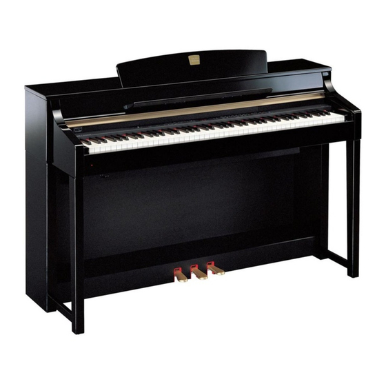 Yamaha Clavinova CLP-330 Owner's Manual