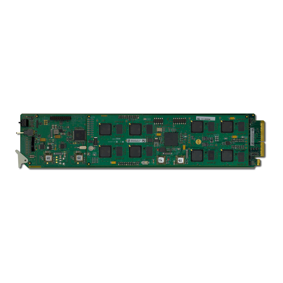 User Manuals: Ross nielsen openGear NWE-3GA Encoder