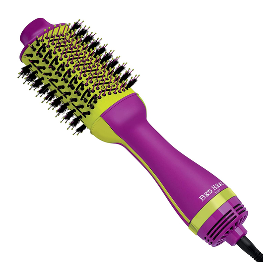 BED HEAD TIGI BLOW OUT FREAK BH438 QUICK START MANUAL Pdf Download