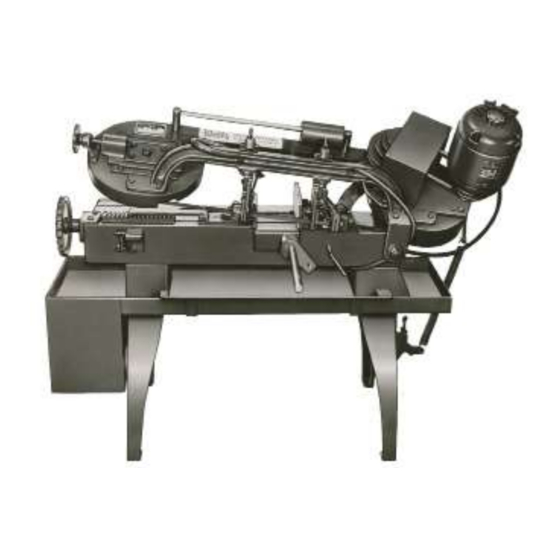 Wellsaw Model 5 Parts List, Operating & Maintenance Manual