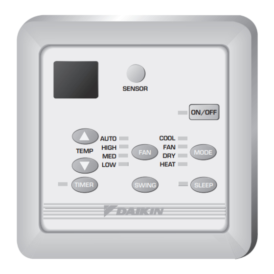 Daikin SLM Operating Manual