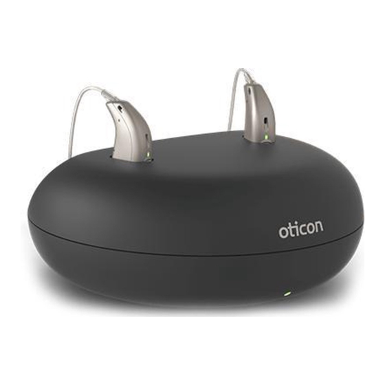 oticon Charger 1.0 miniBTE R Instructions For Use Manual
