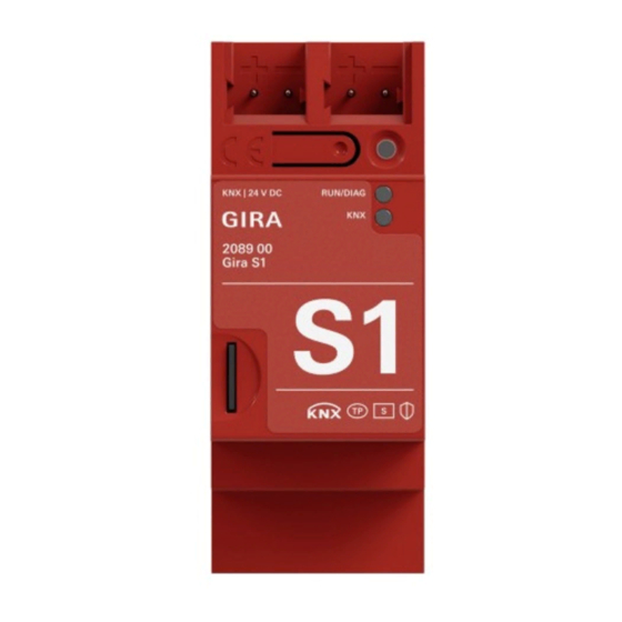 Gira 2089 00 Configuration