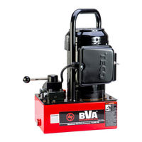 BVA Hydraulics PE40W3N02A Instruction Manual