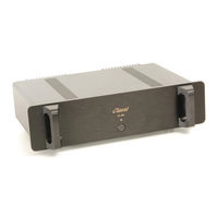 Classe Audio CA-100 Owner's Manual