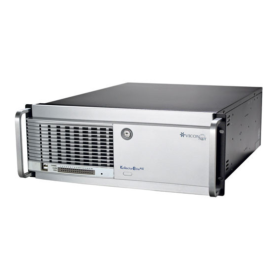 Vicon Kollector Elite Installation & Operation Manual