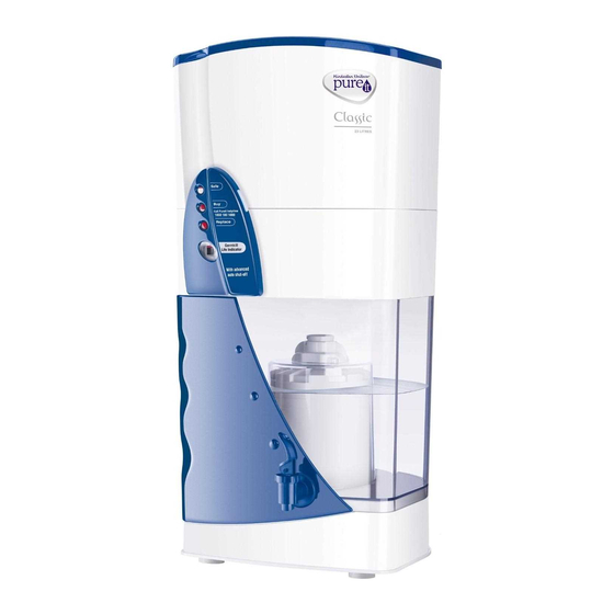 Pureit classic 23 litres Installation Manual
