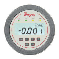 Dwyer Instruments Series DH3 Digihelic Operating And Installation Instruction