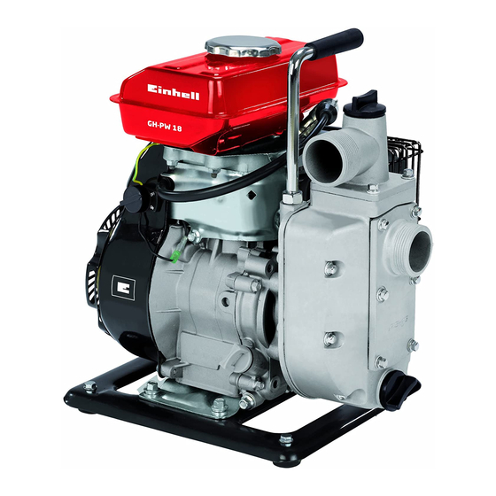 EINHELL GH-PW 18 Original Operating Instructions