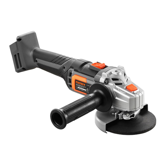 FUXTEC FX-E1WS20 Battery Angle Grinder Manuals
