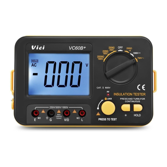 Analog Technologies VC60B Manual