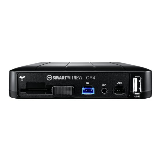 SmartWitness CP4 Configuration Manual