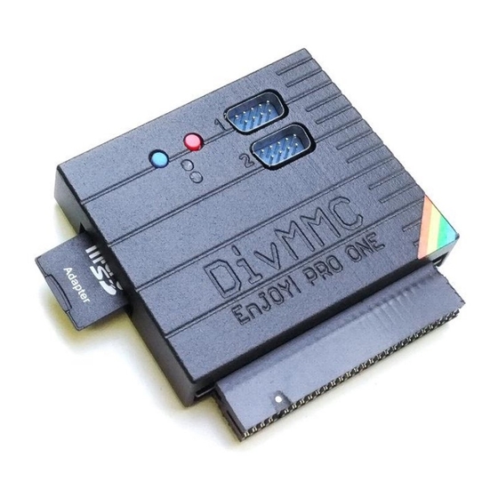 ByteDelight DivMMC EnJOY! PRO ONE Manual