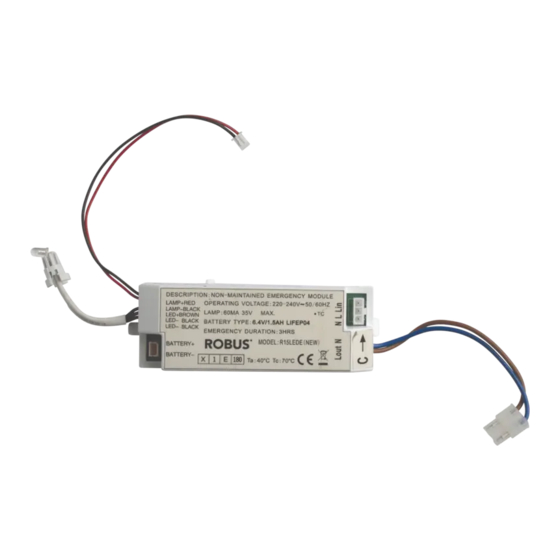 Robus RM1WEMPK-PSU Instruction Manual