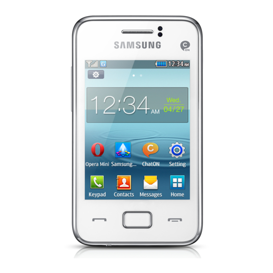 Samsung GT-S5220 User Manual