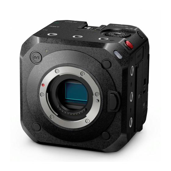 Panasonic DC-BGH1 Owner's Manual