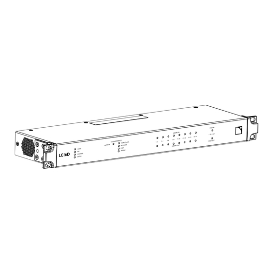 L-Acoustics LC16D Owner's Manual