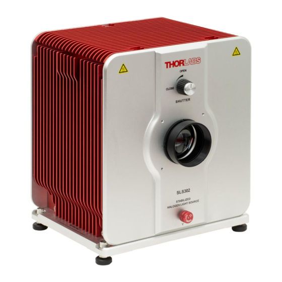 THORLABS SLS302 User Manual
