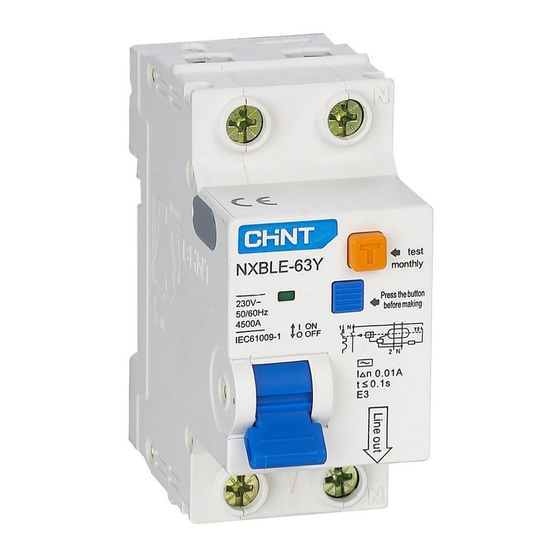CHINT NXBLE-63Y User Instruction