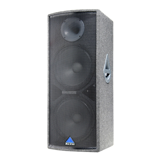 Alto ELVIS 15.2XL User Manual