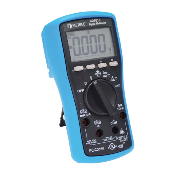 METREL MD 9016 User Manual