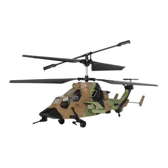 XciteRC Eurocopter Tiger Manual