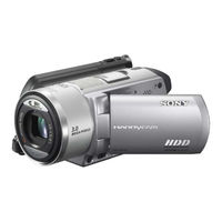 Sony Cybershot DCR-SR100 Service Manual