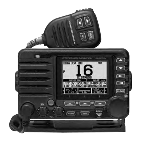 Standart Horizon QUANTUM AIS GX6000 Owner's Manual