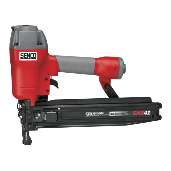 Senco SNS41 Specifications