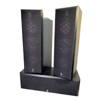 Yamaha NSM125P - Bookshelf Speakers Owner's Manual