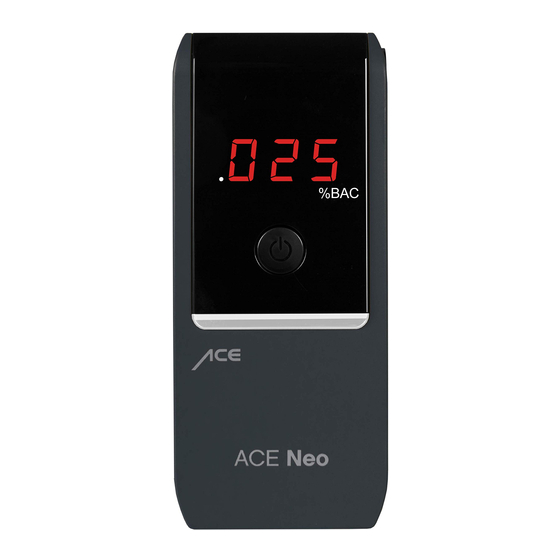 ACE INSTRUMENTS ACE Neo Manuals