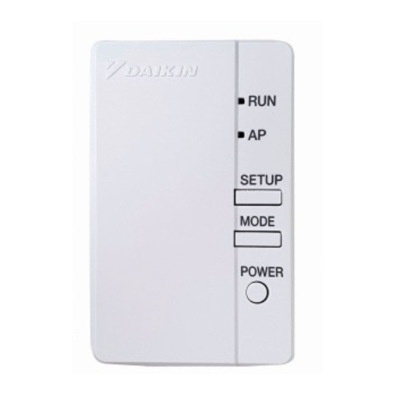 Daikin BRP072C42-1 Installation Manual