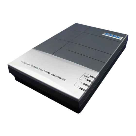 PABX CS416 User Manual