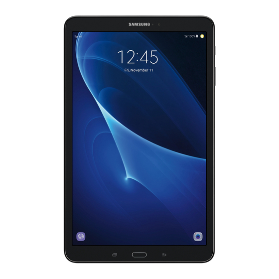 Samsung SM-T587P Tablet Manuals