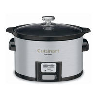 Cuisinart PSC-350 - 3.5-qt. Programmable Slow Cooker User Manual