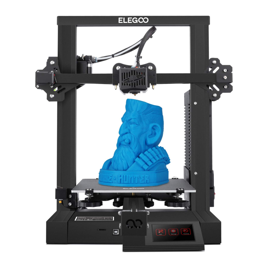 Elegoo Neptune 2, 2S - 3D Printer Manual | ManualsLib