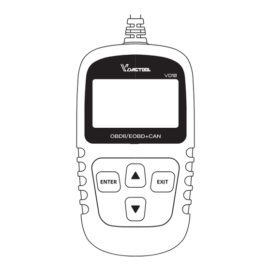 VDIAGTOOL VD10 User Manual