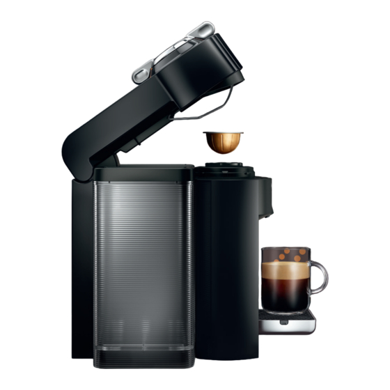 Breville Nespresso Vertuo BNV220CRO1BUC1 Manuals