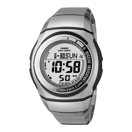 Casio WV-54DA Service Manual & Parts List