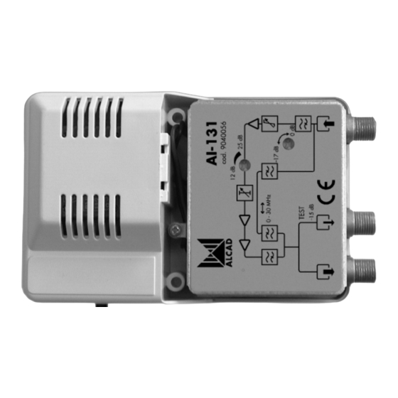 Alcad AI-131 Installation Manual