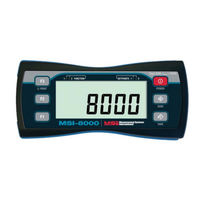 Rice Lake MSI-8000 Operation Manual