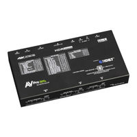 AVPro Edge AC-EX70-SC2-R Quick Start Manual