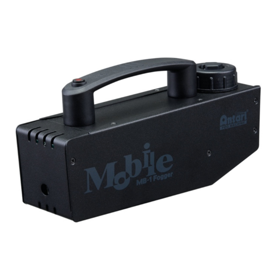 Antari MOBILE MB-1 User Manual